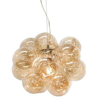 Rydéns Bubbles Pendant Light ONE SIZE x 48 CHROME/AMBER ONE SIZE x 48 Rydéns Bubbles Pendant Light ONE SIZE x 48 CHROME/AMBER ONE SIZE x 48