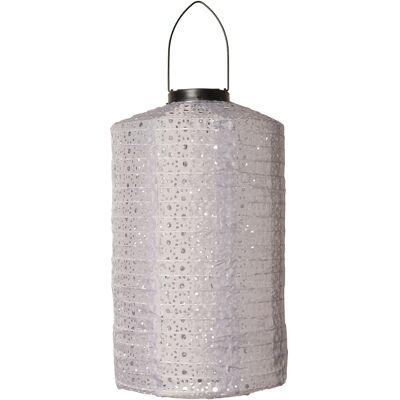 C'est Bon Solar Lantern H 33CM GREY H 33CM C'est Bon Solar Lantern H 33CM GREY H 33CM