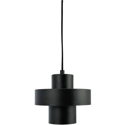 Dyberg Larsen Stoke Pendel Mat Sort H16.5CM BLACK H16.5CM Dyberg Larsen Stoke Pendel Mat Sort H16.5CM BLACK H16.5CM