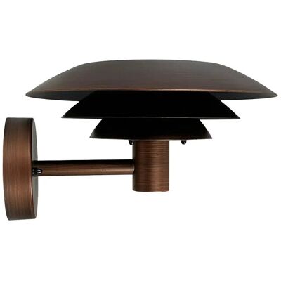 Dyberg Larsen Dl25 Ude Væglampe Antik Børstet Kobber Look 9X25X25 COPPER LOOK 9X25X25 Dyberg Larsen Dl25 Ude Væglampe Antik Børstet Kobber Look 9X25X25 COPPER LOOK 9X25X25