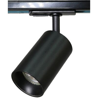 E3Light Piccola Ritratta 1 Phase Trackspot Black Gu10 Ø6X16CM BLACK Ø6X16CM E3Light Piccola Ritratta 1 Phase Trackspot Black Gu10 Ø6X16CM BLACK Ø6X16CM