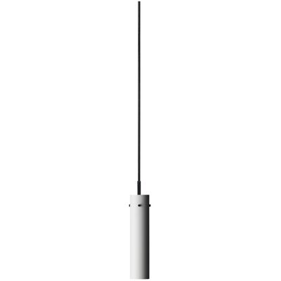 Frandsen Lighting Fm 2014 Pendant H24CM RAL 9003 WHITE MATT FINE STRUCTURE/BLACK TOP H24CM Frandsen Lighting Fm 2014 Pendant H24CM RAL 9003 WHITE MATT FINE STRUCTURE/BLACK TOP H24CM