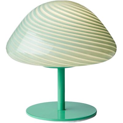 Halo Design Mini Mush Table Lamp, Glass Head, Metal Base ONE SIZE TURQUOISE ONE SIZE Halo Design Mini Mush Table Lamp, Glass Head, Metal Base ONE SIZE TURQUOISE ONE SIZE