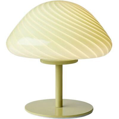 Halo Design Candy Mini Mush Table Lamp, Glass Head, Metal Base ONE SIZE OLIVE ONE SIZE Halo Design Candy Mini Mush Table Lamp, Glass Head, Metal Base ONE SIZE OLIVE ONE SIZE