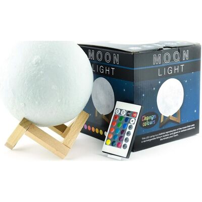 Robetoy Moon Lamp 3D 15 cm 1016 15 cm Robetoy Moon Lamp 3D 15 cm 1016 15 cm