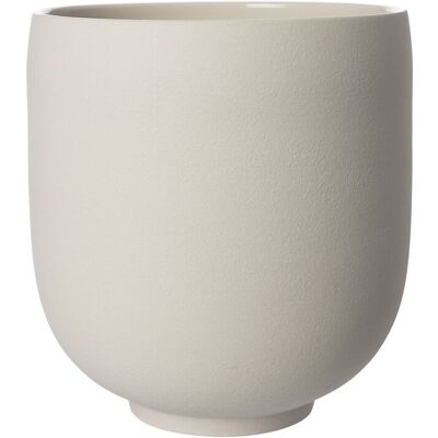 ERNST - Kruka 28 cm - Vit - Stengods ERNST - Kruka 28 cm - Vit - Stengods