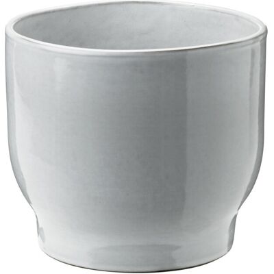 Knabstrup Keramik Urtepotteskjuler H16CM WHITE H16CM Knabstrup Keramik Urtepotteskjuler H16CM WHITE H16CM