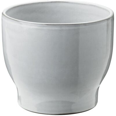 Knabstrup Keramik Urtepotteskjuler H13CM WHITE H13CM Knabstrup Keramik Urtepotteskjuler H13CM WHITE H13CM