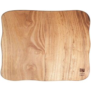 Aida Raw Teak Skärbräda - Organisk Form - 32x24 cm Aida Raw Teak Skärbräda - Organisk Form - 32x24 cm