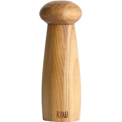 Aida Raw Teak Ceramic Pepper Grinder 18 CM x 6 TEAK 18 CM x 6 Aida Raw Teak Ceramic Pepper Grinder 18 CM x 6 TEAK 18 CM x 6