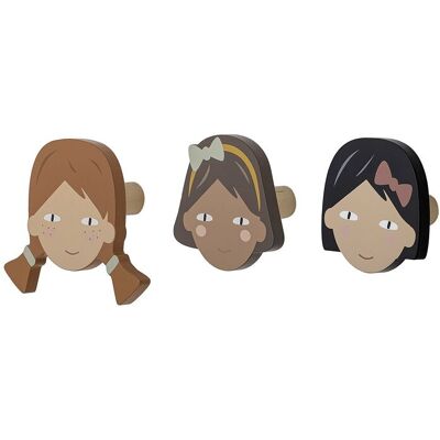 Bloomingville Rosalia Hook ONE SIZE BROWN ONE SIZE Bloomingville Rosalia Hook ONE SIZE BROWN ONE SIZE