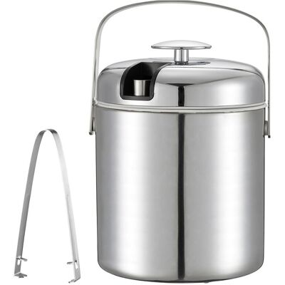 Dorre Ice Bucket Barry 1.3 l SILVER 1.3 l Dorre Ice Bucket Barry 1.3 l SILVER 1.3 l