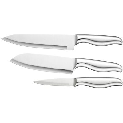 Dorre Knivsæt Kita, 3 Dele ONE SIZE SILVER ONE SIZE Dorre Knivsæt Kita, 3 Dele ONE SIZE SILVER ONE SIZE