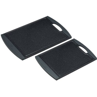 Holm Skærebræt 2 Stk. ONE SIZE BLACK ONE SIZE Holm Skærebræt 2 Stk. ONE SIZE BLACK ONE SIZE