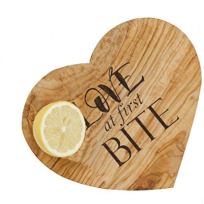 naturally med Bræt Hjerteformet Love At First Bite 21Cm ONE SIZE BROWN ONE SIZE naturally med Bræt Hjerteformet Love At First Bite 21Cm ONE SIZE BROWN ONE SIZE
