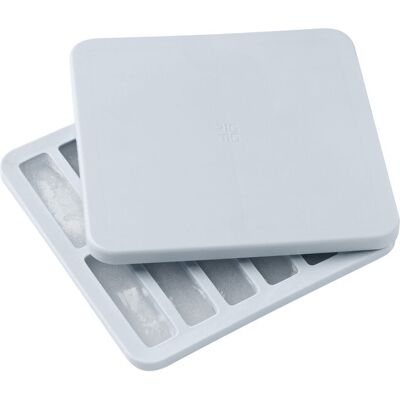 RIG-TIG Freeze-It Isterningbakke Med Låg Light Blue 19X19X2.5CM LIGHT BLUE 19X19X2.5CM RIG-TIG Freeze-It Isterningbakke Med Låg Light Blue 19X19X2.5CM LIGHT BLUE 19X19X2.5CM