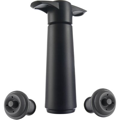 Vacuvin Wine Saver Gift Pack 2-Pack ONE SIZE BLACK ONE SIZE Vacuvin Wine Saver Gift Pack 2-Pack ONE SIZE BLACK ONE SIZE