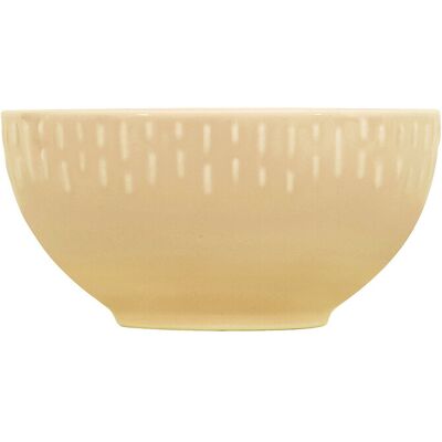 Aida Confetti Mustard Skål M/Relief Porcelæn 14 Cm. Ø 14 CM x 15.3 MUSTARD Ø 14 CM x 15.3 Aida Confetti Mustard Skål M/Relief Porcelæn 14 Cm. Ø 14 CM x 15.3 MUSTARD Ø 14 CM x 15.3