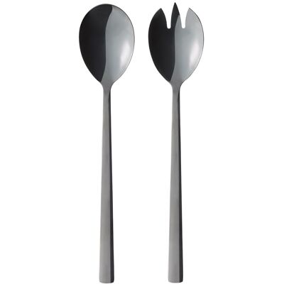 Aida RAW Salladsset - Rostfritt stål, PVD-beläggning, 2 delar Aida RAW Salladsset - Rostfritt stål, PVD-beläggning, 2 delar