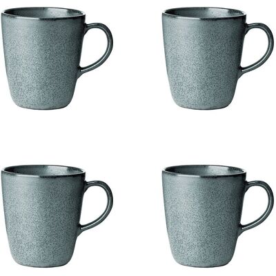 Raw Mugg med Handtag - 4 St - 35cl - Northern green Raw Mugg med Handtag - 4 St - 35cl - Northern green