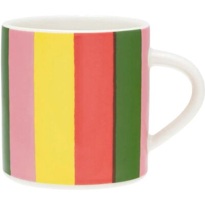 Arabia Vuokko Mug 0,35L Pieni 4-Raita 35 CL MIXED SET COLOUR 35 CL Arabia Vuokko Mug 0,35L Pieni 4-Raita 35 CL MIXED SET COLOUR 35 CL