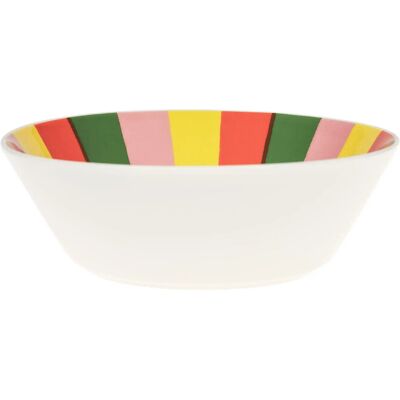 Arabia Vuokko Bowl 17Cm Pieni 4-Raita 17 CM MIXED SET COLOUR 17 CM Arabia Vuokko Bowl 17Cm Pieni 4-Raita 17 CM MIXED SET COLOUR 17 CM