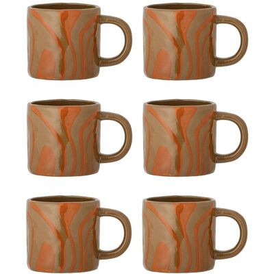 Bloomingville Ninka Mug 25 CL ORANGE 25 CL Bloomingville Ninka Mug 25 CL ORANGE 25 CL