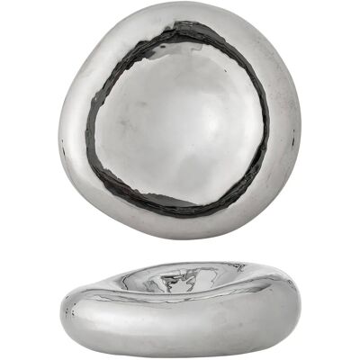 Bloomingville Shine Bowl Ø 18 CM SILVER Ø 18 CM Bloomingville Shine Bowl Ø 18 CM SILVER Ø 18 CM