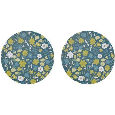 Noble House Place Mat Primavera Eva 2-P 38X38CM FLOWERS 38X38CM Noble House Place Mat Primavera Eva 2-P 38X38CM FLOWERS 38X38CM