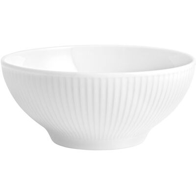 Pillivuyt Plissé Skål Vit - 18cm, 1L, Klassisk Pillivuyt Plissé Skål Vit - 18cm, 1L, Klassisk