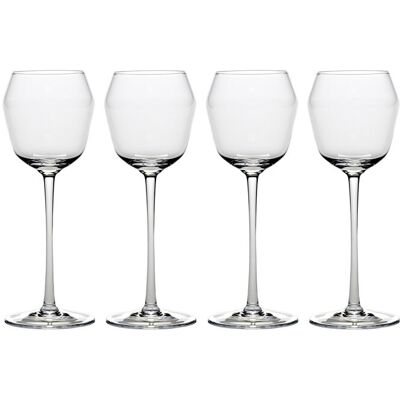 Serax White Wine Glas Billie Set/4 25 CL CLEAR 25 CL Serax White Wine Glas Billie Set/4 25 CL CLEAR 25 CL
