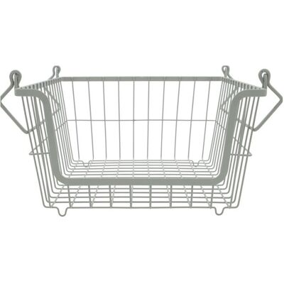 house doctor Basket, Hdnico, Grey 27X35X15CM GREY 27X35X15CM house doctor Basket, Hdnico, Grey 27X35X15CM GREY 27X35X15CM