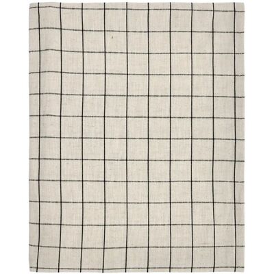 house doctor Dug, Hdjoin, Sort;Råhvid 260X150X0CM BLACK, OFF-WHITE 260X150X0CM house doctor Dug, Hdjoin, Sort;Råhvid 260X150X0CM BLACK, OFF-WHITE 260X150X0CM