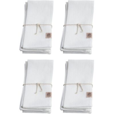 Lovely Linen Classic Napkin 45X45CM OFF-WHITE 45X45CM Lovely Linen Classic Napkin 45X45CM OFF-WHITE 45X45CM