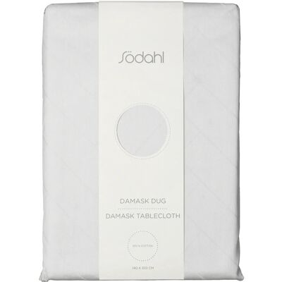 Södahl Dug Dia160 Tiles Damask White Ø 160 CM WHITE Ø 160 CM Södahl Dug Dia160 Tiles Damask White Ø 160 CM WHITE Ø 160 CM