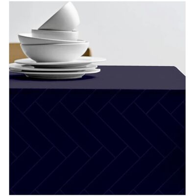 Södahl Dug 140X320 Tiles Damask Indigo 140X320CM INDIGO 140X320CM Södahl Dug 140X320 Tiles Damask Indigo 140X320CM INDIGO 140X320CM