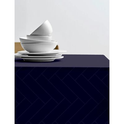 Södahl Dug 140X370 Tiles Damask Indigo 140X370CM INDIGO 140X370CM Södahl Dug 140X370 Tiles Damask Indigo 140X370CM INDIGO 140X370CM