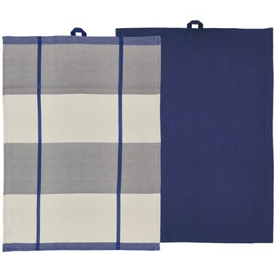 Södahl Viskestykke Blocks 2 Stk. 50X70CM x 70 ROYAL BLUE 50X70CM x 70 Södahl Viskestykke Blocks 2 Stk. 50X70CM x 70 ROYAL BLUE 50X70CM x 70