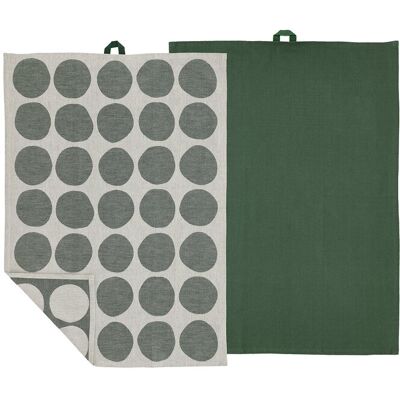Södahl Viskestykke Bubbles 2 Stk. 50X70CM x 70 PINE GREEN 50X70CM x 70 Södahl Viskestykke Bubbles 2 Stk. 50X70CM x 70 PINE GREEN 50X70CM x 70