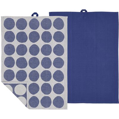 Södahl Viskestykke Bubbles 2 Stk. 50X70CM x 70 ROYAL BLUE 50X70CM x 70 Södahl Viskestykke Bubbles 2 Stk. 50X70CM x 70 ROYAL BLUE 50X70CM x 70