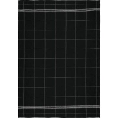 Södahl Viskestykke 50X70 Minimal Black 50X70CM BLACK/WHITE 50X70CM Södahl Viskestykke 50X70 Minimal Black 50X70CM BLACK/WHITE 50X70CM