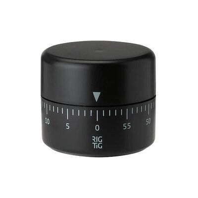 RIG-TIG Time-It Minutur Black Ø6XH5CM BLACK Ø6XH5CM RIG-TIG Time-It Minutur Black Ø6XH5CM BLACK Ø6XH5CM