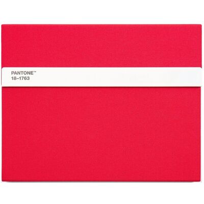 Pantone New Notebook With Pencil. / Lined ONE SIZE RED 18-1763 ONE SIZE Pantone New Notebook With Pencil. / Lined ONE SIZE RED 18-1763 ONE SIZE