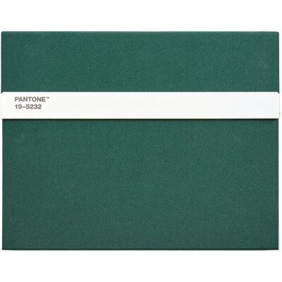 Pantone New Notebook With Pencil. / Lined ONE SIZE DARK GREEN 19-5232 ONE SIZE Pantone New Notebook With Pencil. / Lined ONE SIZE DARK GREEN 19-5232 ONE SIZE
