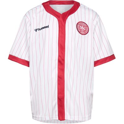 Hummel Dbu 26 Fan Baseball Jersey Kids 116 WHITE 116 Hummel Dbu 26 Fan Baseball Jersey Kids 116 WHITE 116