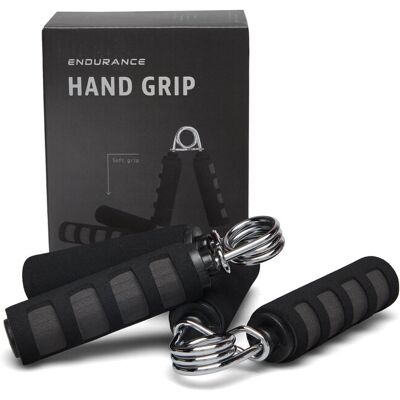 Endurance Hand Grip Classic ONE SIZE BLACK ONE SIZE Endurance Hand Grip Classic ONE SIZE BLACK ONE SIZE