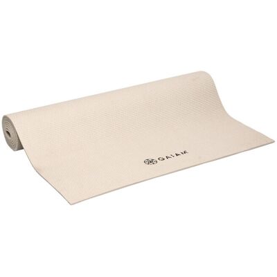 GAIAM - YOGAMATTE SANDSTONE 5MM - Grå - ONE SIZE - Yogamatta GAIAM - YOGAMATTE SANDSTONE 5MM - Grå - ONE SIZE - Yogamatta