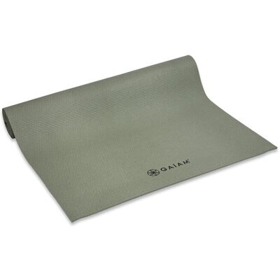 Gaiam Olive Yoga Mat 5Mm Solid ONE SIZE OLIVE ONE SIZE Gaiam Olive Yoga Mat 5Mm Solid ONE SIZE OLIVE ONE SIZE