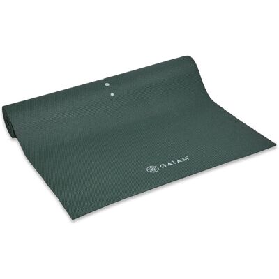 Gaiam Deep Green Vision Yoga Mat 5Mm ONE SIZE GREEN ONE SIZE Gaiam Deep Green Vision Yoga Mat 5Mm ONE SIZE GREEN ONE SIZE