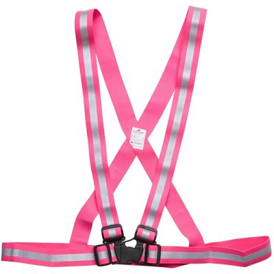 Salzmann Elasticated Exercise Belt ONE SIZE PINK GLO ONE SIZE Salzmann Elasticated Exercise Belt ONE SIZE PINK GLO ONE SIZE